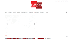 Desktop Screenshot of fusionmagazine.org